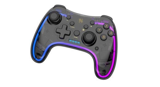 iBox IGP5 mängukontroller must Bluetooth gamepad analoog/digitaalne Android, Nintendo Switch, Nintendo Switch Lite, Nintendo Switch OLED, PC, iOS
