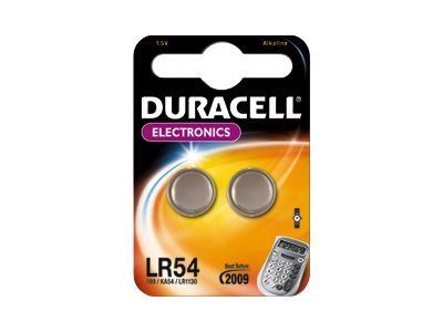 Duracell LR54 Nupupatareid