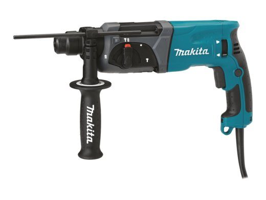 Makita 780W rotacinis plaktukas HR2470 (su laidu, 2.4 džauliai)