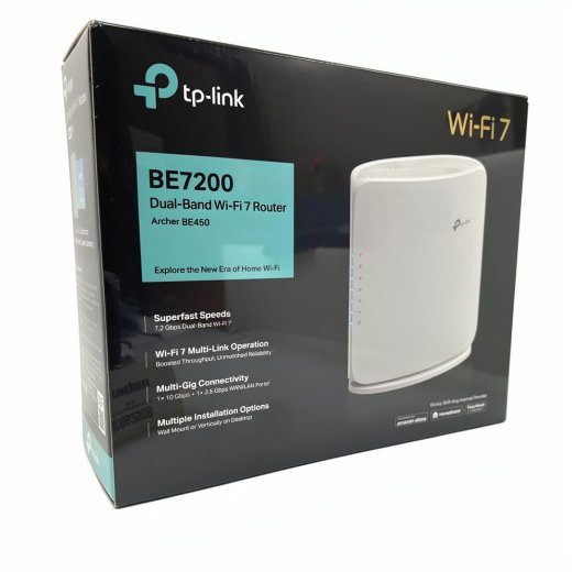 TP-Link Archer BE450 belaidė maršrutizatorius