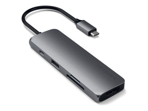 Satechi Aliuminio Multiport Pro USB-C Adapteris USB-C dokavimo stotelė