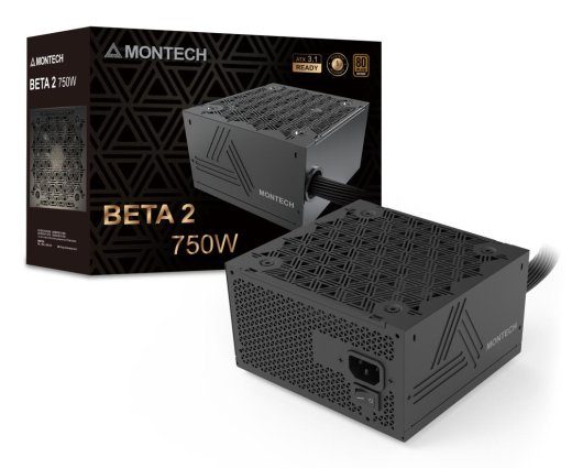 Maitinimo šaltinis MONTECH BETA 2 ATX PC 100 - 240 V 750 W BETA2750W