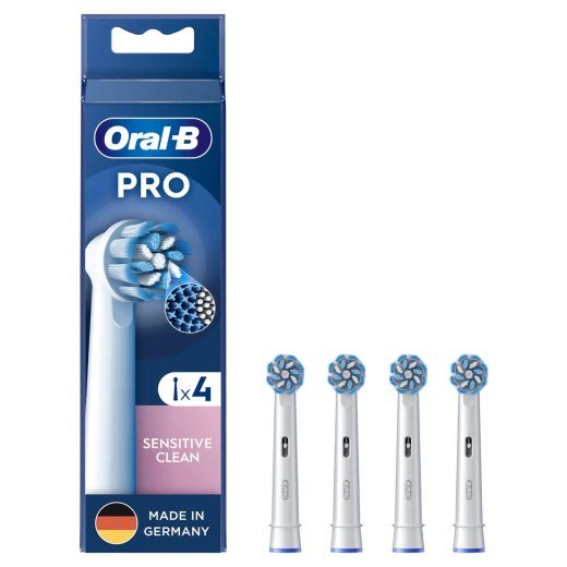 Oral-B Sensitive Clean 4-pack White