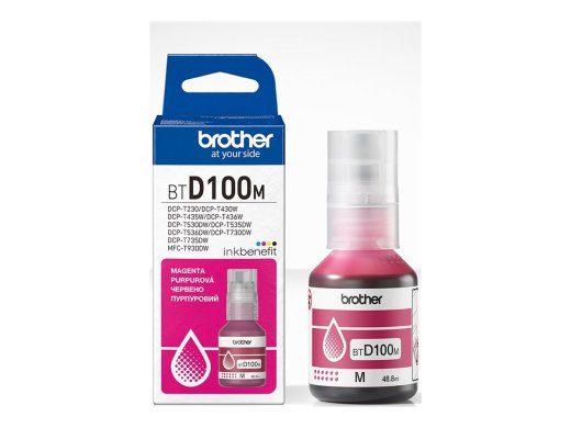 Brother BTD100M magenta 5000-leheküljeline tindi täitepakett