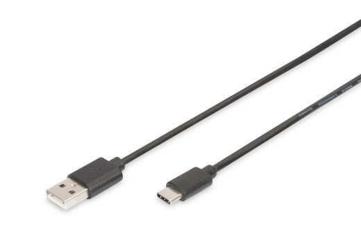 Digitus USB Type-C ühenduskaabel, tüüp USB-A - USB-C AK-300154-010-S