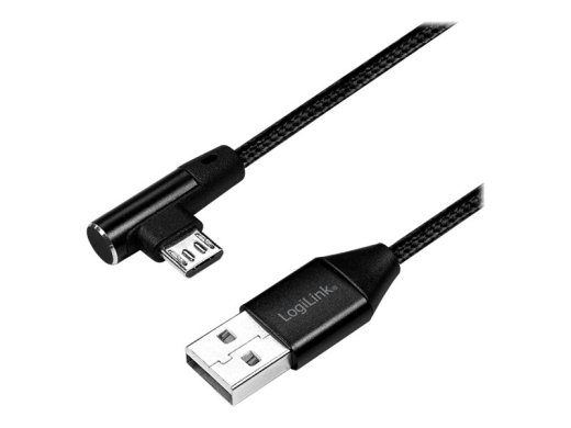 LogiLink 1m USB 2.0 Kaabel Must