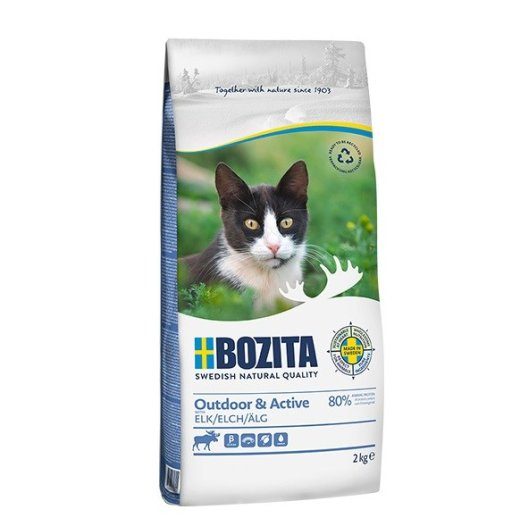 Bozita Outdoor & Active Põder Kuivkassitoit - 2kg