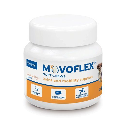 VIRBAC Movoflex M liigesed - toidulisandid koertele - 30 tk