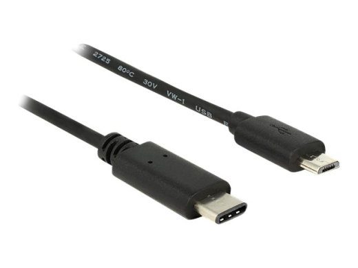 Delock USB Type-C kaabel 50cm must
