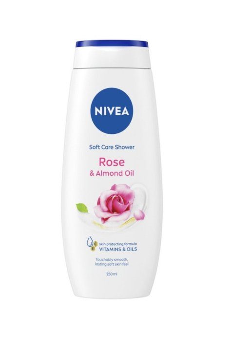 Nivea Rose & Almond Oil Dušigeel 250ml