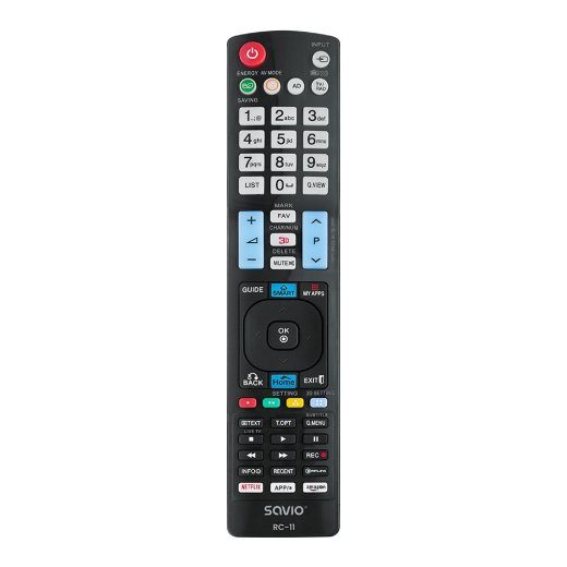 Savio RC-11 IR juhtmevaba televiisori kaugjuhtimispult
