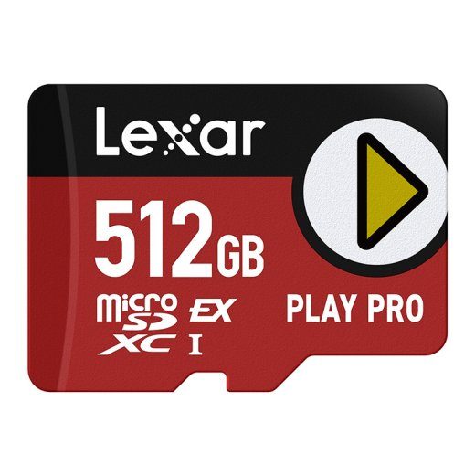 Lexar PLAY Pro microSD Express 7.1 512GB mälukaart