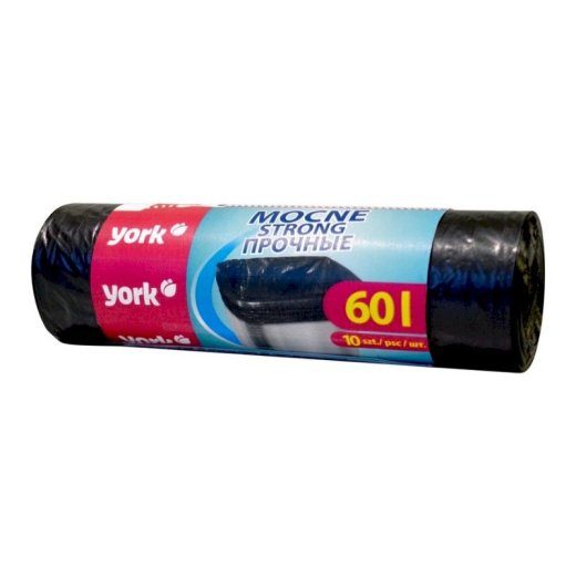 York Prügikotid STRONG 60L–10pcs