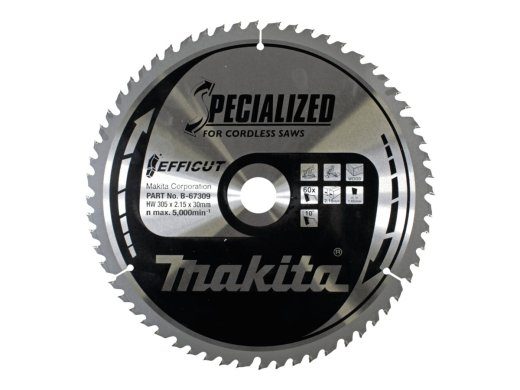 Makita Spetsiaalne EFFICUT Kettnsaag Ristlõige ja nurga saag Kettsae tera