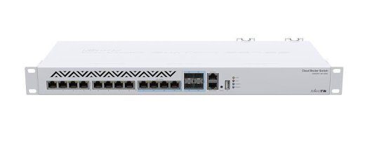 Switch MIKROTIK Type L3 Rack 1U 8x10Base-T / 100Base-TX 4xSFP 1xRJ45 CRS312-4C+8XG-RM