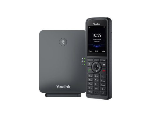 Yealink W79P Pro Juhtmevaba VoIP telefon Must Klassikaline hall
