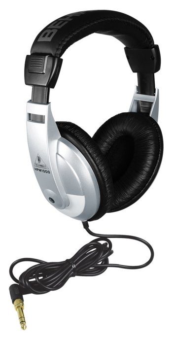 Behringer HPM1000 ausinės/ausinė laidinė muzikos juoda, sidabro