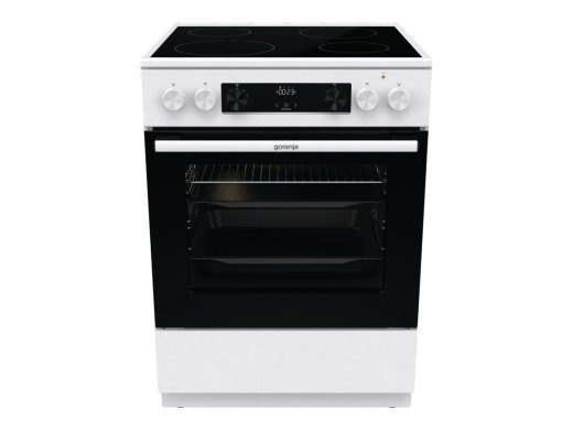 Gorenje Advanced GEC6C40WD Freestanding Keraminė Virykle Baltas