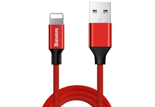 Cable Baseus Yiven Lightning - USB-A 180 cm (punane)