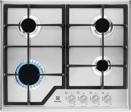Electrolux EGS6426SX Roostevaba teras Sisseehitatav Gaas 4 tsoon(i)