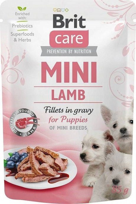 BRIT Care Mini Puppy Lamb - märgkoeratoit - 85 g