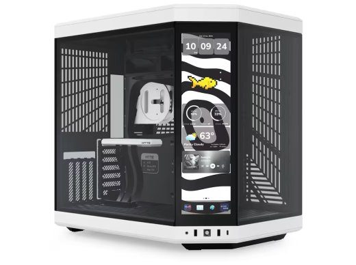 HYTE Y70 Touch Infinite Tower Extended ATX Ilma Toiteallikata Must/Valge