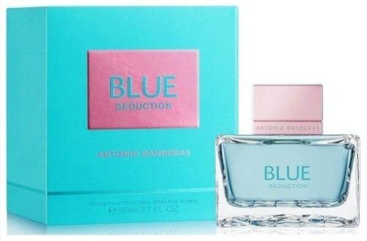 Antonio Banderas Blue Seduction naiste parfüüm EDT 80 ml