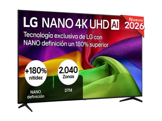 LG NANO 4K UHD AI 75NU800B6LA 75 colių 4K Ultra HD