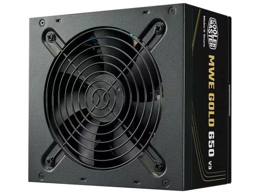 Cooler Master MWE Gold V3 ATX 3.1 toiteallikas 650Watt 80+ Gold
