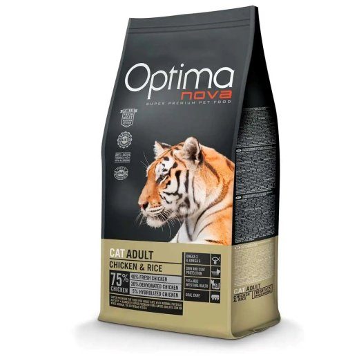 OPTIMANOVA Cat kana - kuivkassitoit - 6 kg