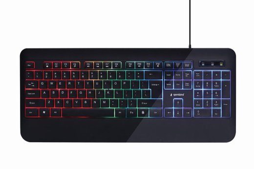 KLAVIIRI MULTIMEEDIA USB ENG/BLACK KB-UML-03 GEMBIRD