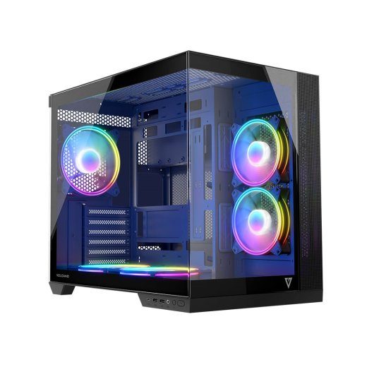MODECOM Volcano Panorama APEX ARGB 5 Fan MIDI Case
