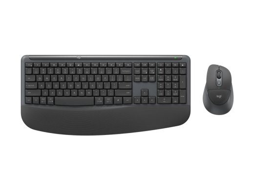 Logitech Signature Comfort Plus Combo MK880 ettevõttele hiire ja klaviatuuri komplekt Stamp Wireless Saksa keel