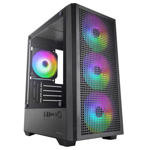 Mars Gaming MCVECTOR Mini Tower arvutikorp Must