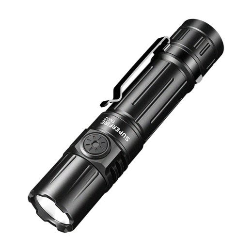 Superfire TN02 taskulamp, 1800lm, USB-C