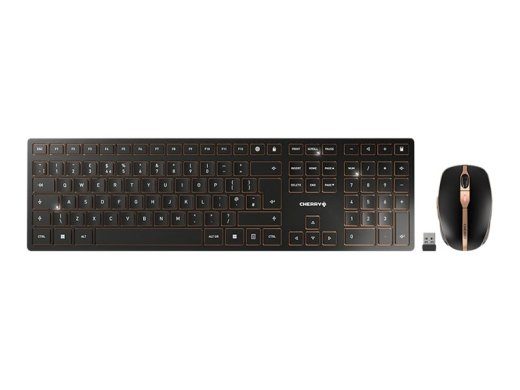 CHERRY DW 9100 SLIM Wireless UK Mouse and Keyboard Set