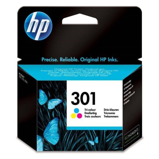 HP 301 kolmevärviline originaal tintakartriž