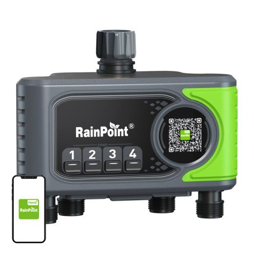 RainPoint WiFi 4-tsooni kastmissüsteemi kontroller