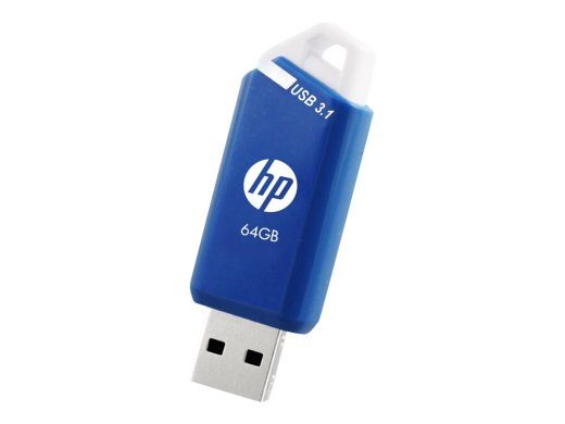 HP x755w 64GB USB 3.1 sinine valge