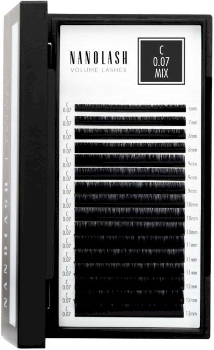 Nanolash Volume Lashes 0.07 C 6-13 mm