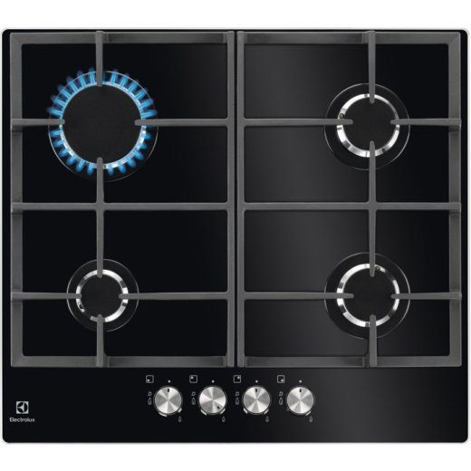Electrolux KGG6426K Must sisseehitatav 56 cm 4 tsooni gaaspliit