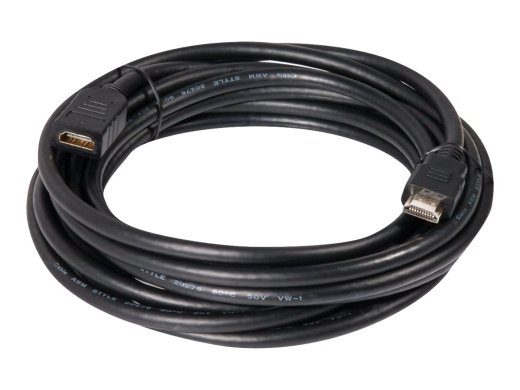 Club 3D 5m HDMI pikenduskaabel must