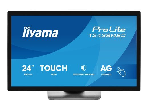 iiyama ProLite T2438MSC-B2 24 IPS Full HD (1920 x 1080) koos HDMI ja DisplayPortiga, 120Hz