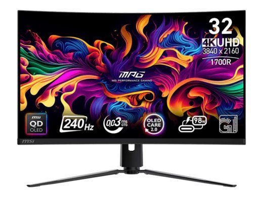 MSI MPG 321CURXDE QD-OLED 32 3840 x 2160 (4K) 240Hz ekranas