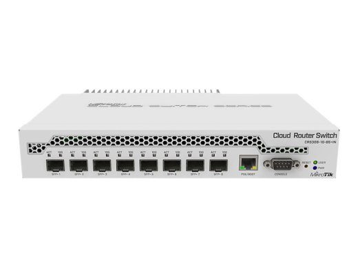 MikroTik CRS309-1G-8S IN 8-port 10 Gigabit PoE lüliti