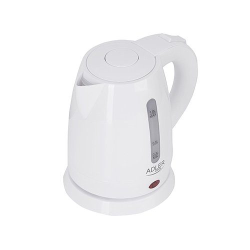 Adler Virdulys AD 1272 Elektrinis 1600 W 1 L Nerūdijantis plienas/Polipropilenas 360° sukimosi pagrindas Baltas