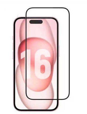 Mocco Täisnäoga / Täisliimiga karastatud klaas täiskattega raamiga Apple iPhone 16 Pro Max jaoks