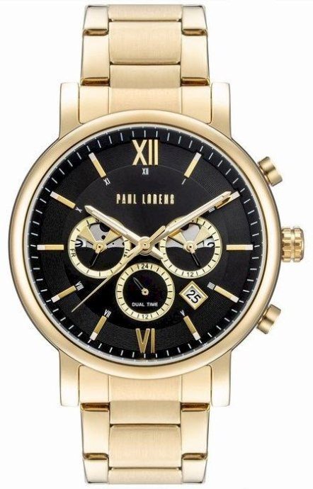 PAUL LORENS Meeste kell PL20017B-1D1 / must