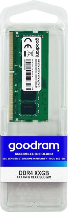 Goodram GR3200S464L22/16G mälumoodul 16 1 x 16 DDR4 3200 MHz
