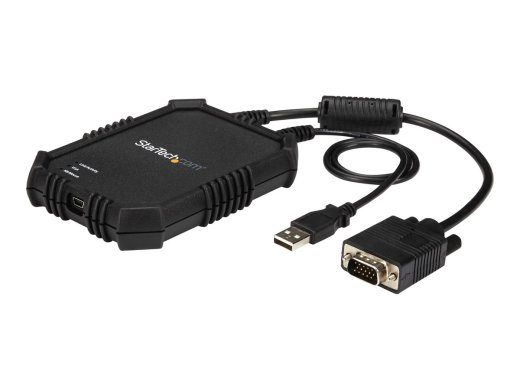 StarTech.com USB Crash Cart Adapter failiülekanne ja video salvestus - sülearvutist serverini KVM-konsol - kaasaskantav ja vastupidav (NOTECONS02X)...
